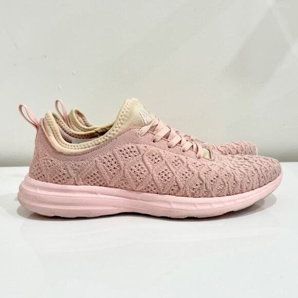 APL Techloom Phantom Low Top Running Sneaker Rose Gold Women's Size 10 - Picture 2 of 8
